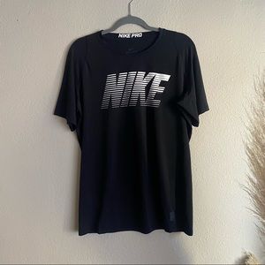 NIKE PRO TOP BLACK L / BLACK